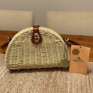 Patricia Nash wicker crossbody NEW WITH TAGS